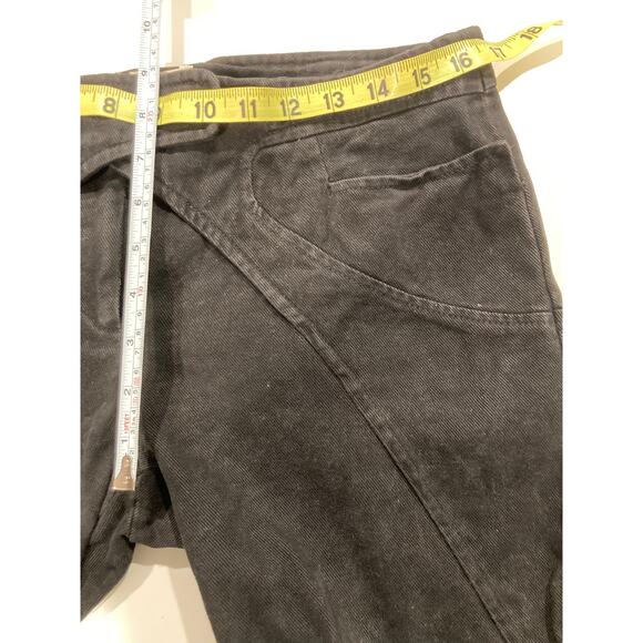 Antonio Berardi Black Jeans Italian Sz 44/US 8 Vintage-ish Designer Rare - Picture 10 of 12